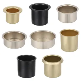 Holders Round Tins Metal Candle Cups Plating Tealight Wax Holder Trays Molds DIY Candle Making Containers for Candlestick Random color