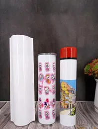 100pcs lot süblimasyon dekor aksesuar şişe şişeler için shrinks film film termal transfer barbler sarma 6 boyutu285o5813867