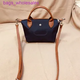 95% Rabatt auf Fort Seri New Double Griff Nylonknödelbeutel für Frauen Handheld Crossbody wasserdichte faltbare Schultertrendyn63h