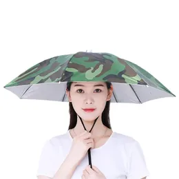 قبعة المظلة في الهواء الطلق قابلة للطي نساء للرجال صيد أغطية رأس أغطية شمس التخييم قبعات رأس الشاطئ 240430