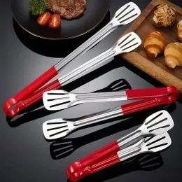 Accessories Stainless Steel BBQ Tongs Steak Clip Pancake Barbecue Spatula Clip Frying Fish Spatula Clip Bread Household Kitchen Tool