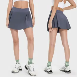 Shorts estivi rivali Court Lu allinea una gonna da tennis leggera legger