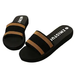 Summer Women Shoes Platform Bath Slippers Wedge Beach Flip Flops Anti Slip Ladies Slides Indoor Outdoor 240417