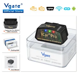 Комплект VGATE ICAR PRO ELM327 v2.3 OBD 2 OBD2 CAR DIAINGHING TOOLS SCAN ELM 327 Wi -Fi Bluetooth 4.0 для Android/iOS ODB2 Авто сканер.