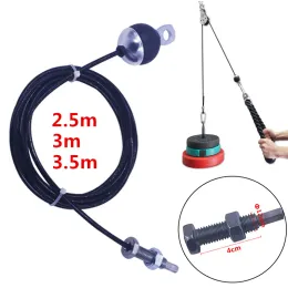 Zaagmachines 5 mm Dicke Hochleistungsstahl -Drahtseil für das Heim Fitnessstudio -Kabelscheibe Hine System Accessoires Trizepsmuskeltraining