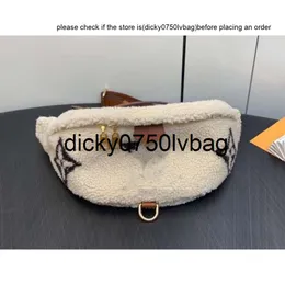 Lvity louiseviutionbag lvsity luis vuittons шерстяная бамбагская сумка талии Новая M23715 Женская сумка Viton Viton Lvse Сумка для груди Louiseviution