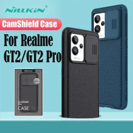 أغلفة OPPO Realme GT2 Pro Case Nillkin Camshield Pro Case Camera Camera Lens Privative Protective Back Cover for Realme GT 2