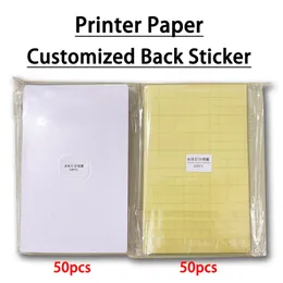 50Sets Pusta drukarka Papier gorąca sprzedaż TPU Hydrogel HD Matte Privacy Anti-Blue Uvray Filmy