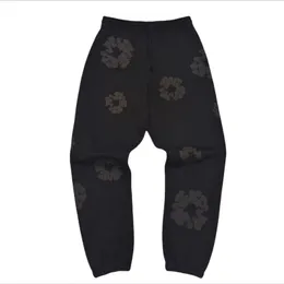 2024 Yeni Erkek Sweetpants Erkek Ter Takım Man Pantolon Tasarımcı Hoodie Siyah Erkek ve Kadın Ter Takım Sweatpants Sweatsuits Yeşil Siyah Kırmızı Kapüşonlu Hoody Çiçek