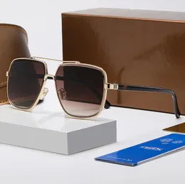 Sommer Ladies Luxury Designer Sonnenbrille UV 400 Gläser Gradienten Sonnenbrillen polarisierte Rahmen Haltung Fall Vintage mit Schachtel und Gehäuse