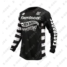 Giacche da corsa FastGoose 2024 Motocross Jersey Hombre DH Moto MTB MX Downhill Jerseyoff Road Mountain Cycling