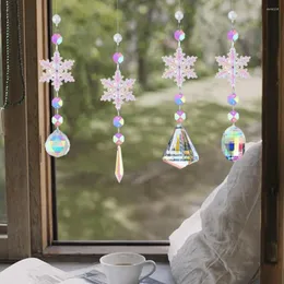 Decorative Figurines Snowflake Themed Wind Chimes Perfect For Christmas Decorations. Home Dormitory Bedroom Office Etc.