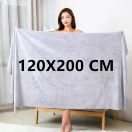 Towels Largerthicker120X200 CM microfiber bath towel, absorbent,quickdrying,super soft hotel bath towel to wear bath towel