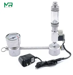 Equipment Aquarium DIY CO2 Generator System Kit med tryckluftsflödesjustering Vattenväxt Fish Aquariumco2Valve Diffusor