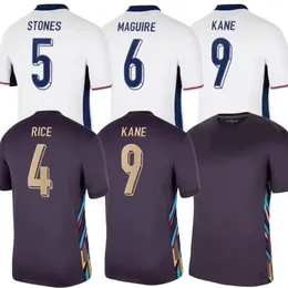 24 25 National Englands Football Shirt Mundur Puchar Świata Mead Soccer Jersey Kane Sterling Rashford Sancho Grealish Mount Foden Saka 2024 Wersja fanów