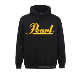 Men's Hoodies Sweatshirts Drums Mens Pullovers Winter New Pearl Hoodie Pocket Hip Hop Harajuku Music Sweatshirt Top S-3XL Mens Clothing Q240506