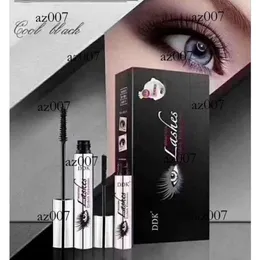 DIDI 4D DIDI CAT LASHES EXTENISES مع الألياف DDK Mascara 2PCS