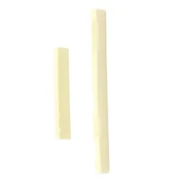 6 String Plastik Akustik Gitar Köprüsü Somun ve 43x9-6mm/72x9-3mm