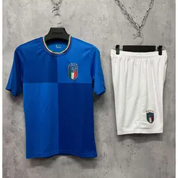 Koszulki piłkarskie dresy męskie 22-23 Włoszech domowych drużyny narodowej koszulki piłkarskie dla koszul, ubrania dla dzieci dorosłych, rozmiar 16-3xl