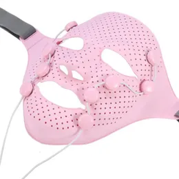 EMS Vibration V Face Massager Anti Faltenmassage Silikon Elektrische Schönheitsmaske 240430