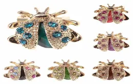 Yeni Küçük Ladybird Renkli Kristal Rhinestones Kadınlar veya Kızlar İçin Broş Pimleri GB1410282U6323516