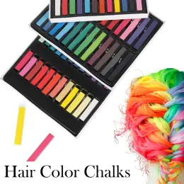 Farben Temporär 6/36 Farben Buntstifte für Haare ungiftiges Haar Farbkreide Farbstoff Pastelle Stick DIY Styling Tools für Mädchen Party Cosplay