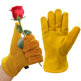 Gloves Hot Selling Agricultural, Horticultural, Automotive Maintenance, Cowhide Protection, Labor Protection Gloves, Wearresistant