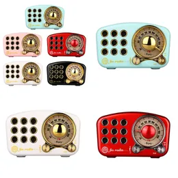 Altoparlanti per esterni R919 Altoparlanti Bluetooth Nuovo Radio Wireless Mini Sound Mini Retro Retro Creative Electronic Product