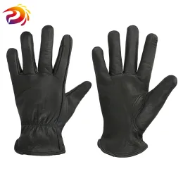 Guanti Black Lavori guanti in pelle giardinaggio moto moto in pelle in pelle in pelle da lavoro guanti da lavoro