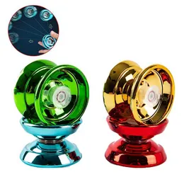 Yoyo 1PC Aluminum Alloy Magic Yoyo Responsive High-speed Yoyo with Spinning String Toys Gifts