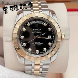 Orologio di design tudery di unisex Fashion Tuderery Watch Classic Diamond Set Mens Mechanical Mens Watch M23013-0020 con logo originale