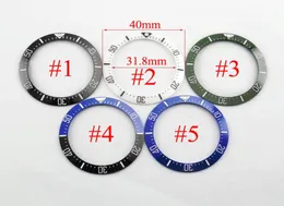 BLIGER 40 mm318mm Blackgreenblue Ceramiczna ramka Lumainous Watch Bezel Insert Fit Automatyczne 43 mm zegarek P5025716007