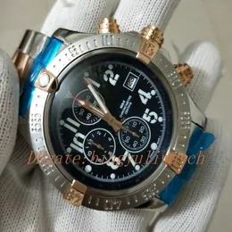 Luxusfabrikverkäufe Super Uhren Männer Blackbird Edition Watchs Männer 1-12 markieren beobachten Quarz Chronographen Balck Dial Watch MEN Wristwa 255W