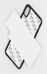 Blank 2D Case de sublimação TPUPC Casos de telefone de transferência de calor Tampa ful para iPhone 12 mini 11 Pro Max para Samsung com alumínio i7358758