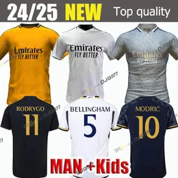 3xl 4xl 24 25 Bellingham Soccer Jerseys 2024 Реал Мадридс Вини -младший Эндрик Камавейва Мбаппе Рудигер Модрик Крус Чуамени Вальверде мужчина детская рубашка