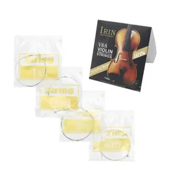 2024 IRIN Violin String Stainless Steel Wire 4-Piece Wrapping Set for Professional Violinists in Individual Packaging