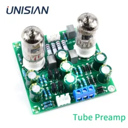 Förstärkare Unisian 6J1 Audio Preamplifier Board Electronic Vacuum Tube Preamp för förstärkare
