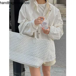 Bottegvenets Cabat Tote Bag Large Liuke Mid Length Sunscreen Castier Coat Womens Spring New Korean Stand Up Neck Loose Windbreakerジャケット90153 FRJ