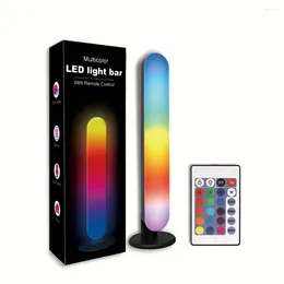 Night Lights Pickup Light RGB Music Rhythm Upgraded USB Rechargeable Model Christmas Decoration Desktop Bar