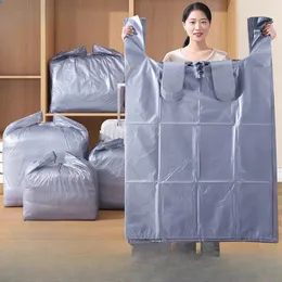 Aufbewahrungstaschen Multi funktionaler Baumwoll-Quilt-Kleidung für die Bewegung mit hoher Kapazität Plastiklager Haushaltsbalkon Spezielle Gegenstände