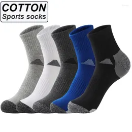 Мужские носки Ztoet Brand Высококачественные мужчины EU39-44 Business Business Winter Thermal Male Long 5pairs/Lot