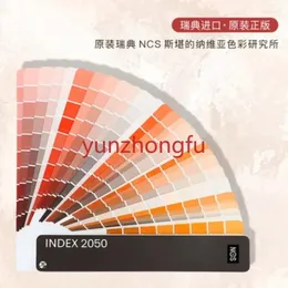 Table Cloth NCS Color Card International Standard Paint Building 1950 A-6 Index 2050 Original