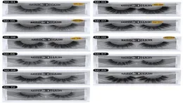 New 3D Mink Eyelashes Eyelashes Messy Eye lash Extension Sexy Eyelash Full Strip Eye Lashes by chemical fiber Thick DHL s9578370