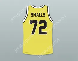 CUSTOM NAY Mens Youth/Kids NOTORIOUS B.I.G. BIGGIE SMALLS 72 BAD BOY BASKETBALL JERSEY WITH PATCH TOP Stitched S-6XL