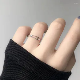 Cluster Rings Creative Pin for Women Opening Justerbar enkel personlighet Pekfingerflickor Fashion Korea Bröllop smycken Boyulige