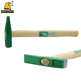 Hammer 100500g Wood Hammer Machinist Hammer Wooden Mallet Mini Dail Hammer مع مقبض خشبي لأدوات النجارة الخشبية