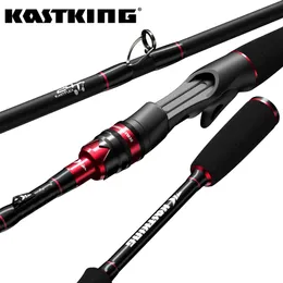 Kastking Max Steel Rod Carbon Spinning Casting Fishing with 180m 213m 228m 24m Baitcasting for Bass Pike 240506