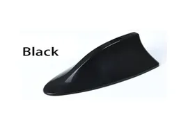 Universal Car Roof Black Shark Fin Antenna Cover AM FM Radio Signal Aerial Adhesive Tape Base Passar de flesta bilbilar SUV Truck6137591