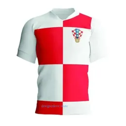 Mens Rastreio novo Croacia Modric Soccer camisa nacional Seleção nacional Mandzukic Perisic Kalinic Croatia Football Shirt