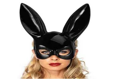 Halloween Laides Bunny Mask Party Bar Bartclub Costume Rabbit Ears Mask GB11583559813